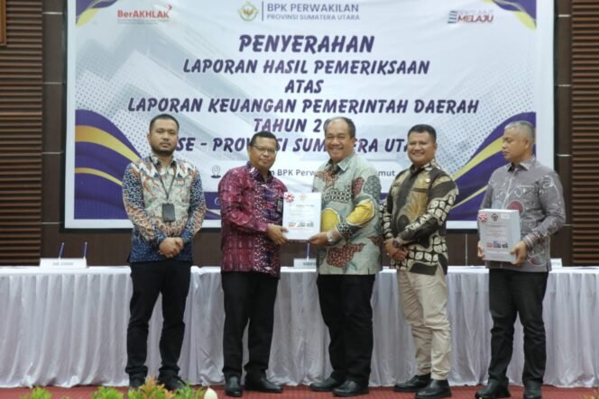 
Pemkab Asahan Raih Opini WTP ke-8 Berturut-Turut dari BPK RI