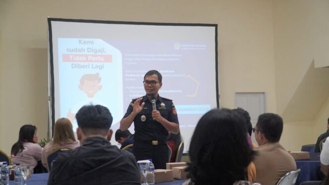 
Bea Cukai Bitung Canangkan WBBM dan Sosialisasikan Budaya Anti Korupsi Bersama Pelaku Usaha