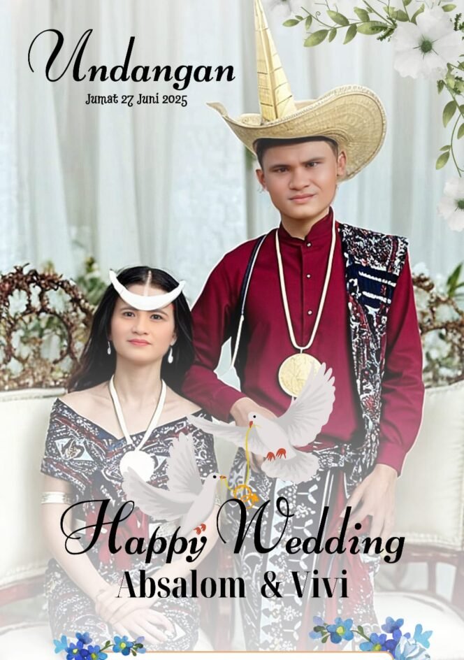 
Resepsi Pernikahan Absalom & Vivi di Rote Ndao