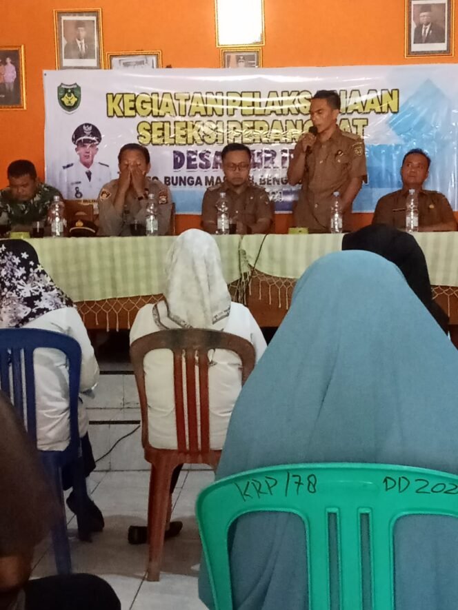 
Pemerintah Desa Kuripan Kecamatan Bungamas Laksanakan Seleksi Perangkat Desa