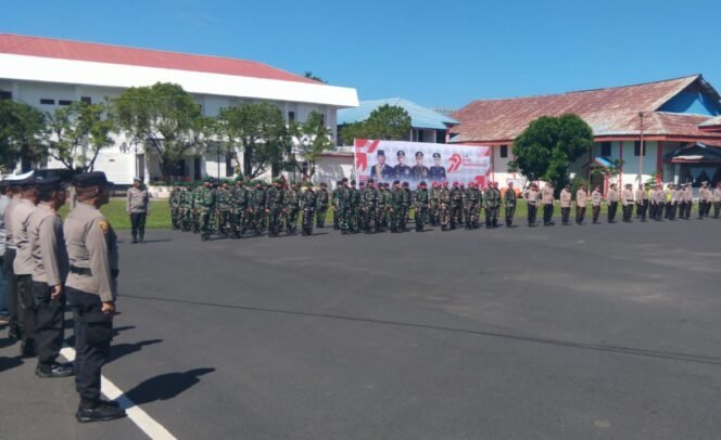
Jelang Hari Bhayangkara ke-79 Polres Bitung Gelar Gladi Upacara 