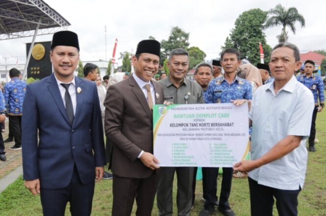 
100 Hari Kerja Wali Kota Weny Gaib Salurkan Bantuan Pangan dan Pertanian
