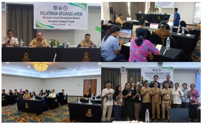 
BKAD Kecamatan Dumoga Tengah Menggelar Pelatihan Pengelolaan Desa Berbasis Digital