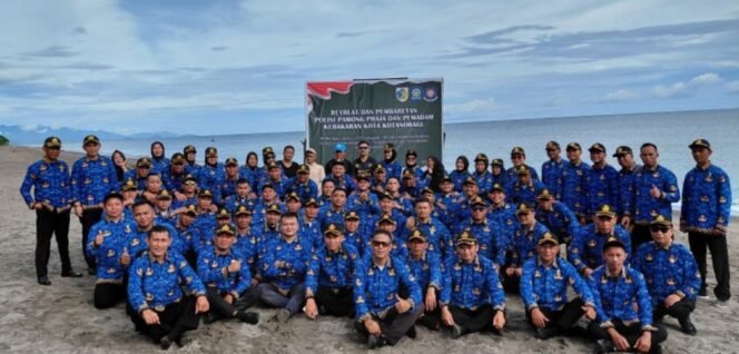
ASN P3K Satpol PP dan Damkar di Kota Kotamobagu Resmi Dikukuhkan