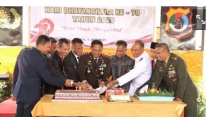 
Polres Rote Ndao Gelar Syukuran HUT Bhayangkara ke-79