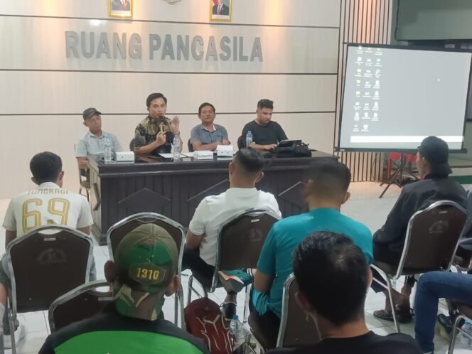 
Technical Meeting di hadiri oleh masing masing perwakilan 27 tim berlangsung di Makodim 1310/Bitung