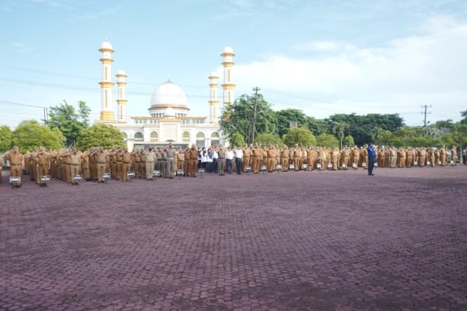 
Wakil Bupati Asahan Pimpin Apel Gabungan Bulan Juli 2025