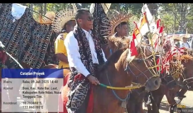 
Bupati Rote Ndao Pimpin Peresmian HUS Ndeo 2025 yang Meriah