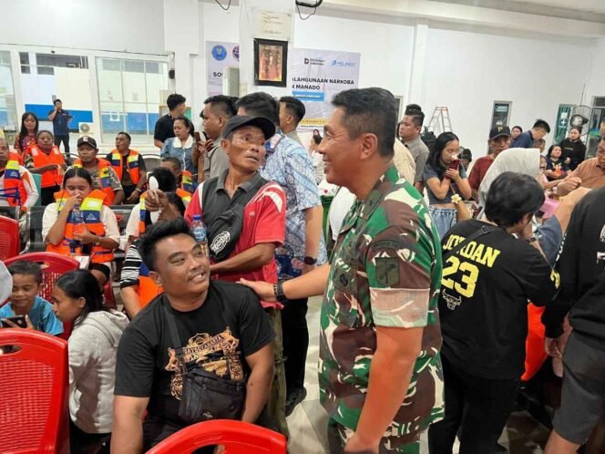 
338 Korban Selamat KM Barcelona V Tiba di Manado, Kodam XIII/Merdeka Pastikan Penanganan Kemanusiaan