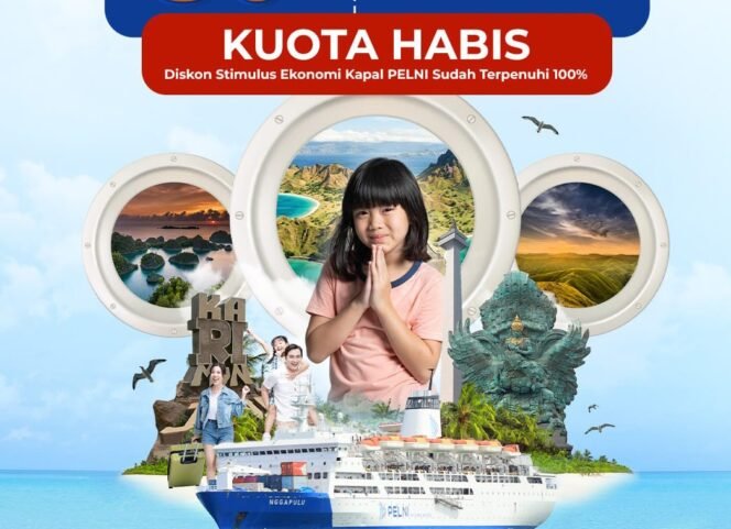 
Diskon Tiket  Berakhir, Pelni Mulai Berlakukan Harga Normal