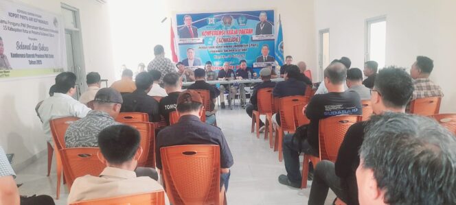 PWI Bitung Paparkan Kinerja dan Dukung Kepemimpinan Nasional dalam Konferda Sulut 2025