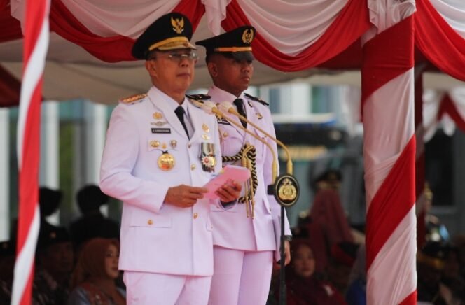 
Upacara HUT Bhayangkara Ke-79 Tahun 2025, Gubernur Sultra Apresiasi Sinergi Polri, TNI Dan Pemda