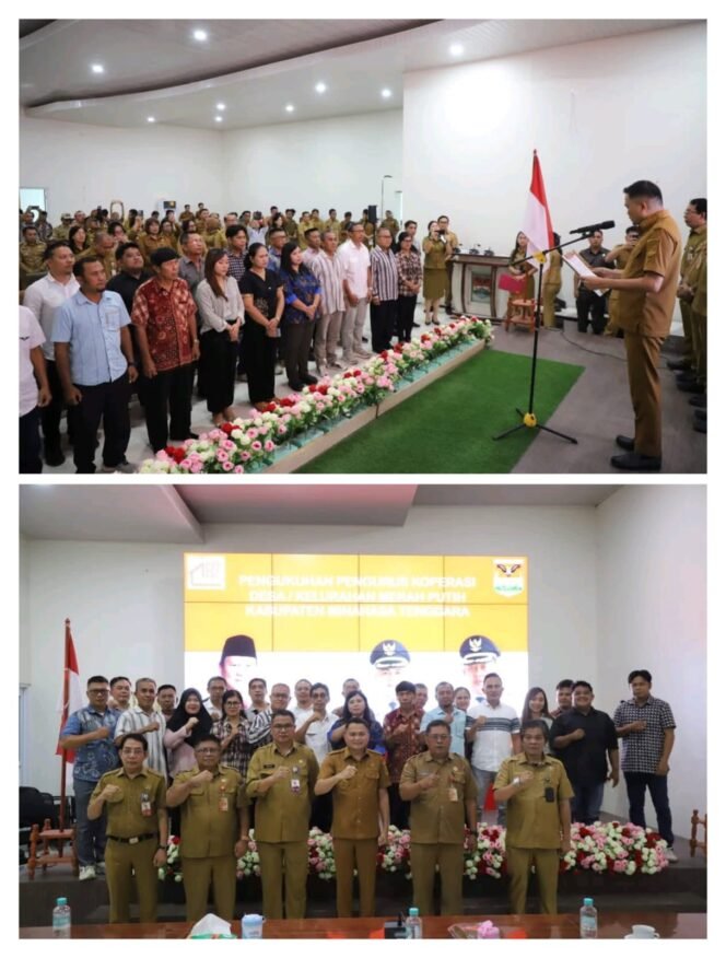 
Bupati Ronald Kandoli Ikuti Launching Kopdes Merah Putih Via Daring oleh Presiden Prabowo