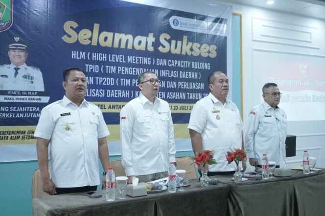 
Bupati Asahan Buka High Level Meeting (HLM) Dan Capacity Building TPID Dan TP2DD Kabupaten Asahan Tahun 2025 ‎