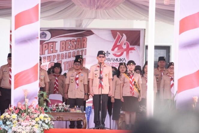 
Walikota Bitung Ajak Pramuka Jadi Pilar Ketahanan Bangsa di Era Digital