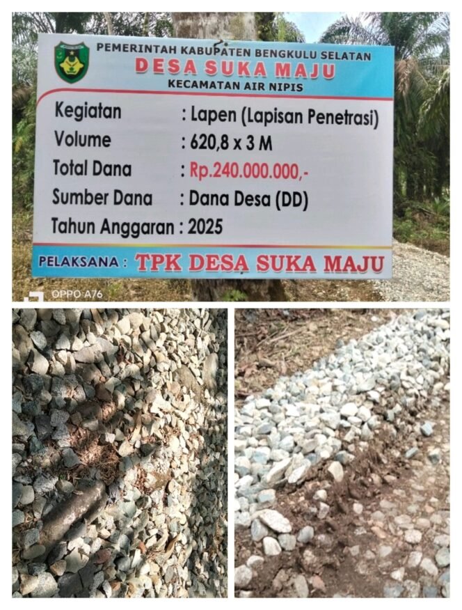 
Diduga Kuat Rugikan Keuangan Desa DPMD Bengkulu Selatan Akan Mengkonfirmasi Pemerintah Desa Sukamaju