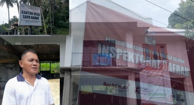 
Warga Sapa Barat Meminta Inspektorat Agar Turun Langsung Cek Semua pembangunan di Desanya