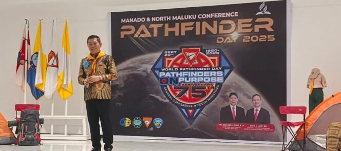 
Dihadiri Wagub Sulut Victor Mailangkay, Departemen Pemuda Advent Manado-Maluku Utara Gelar Peringatan Pathfinder Day