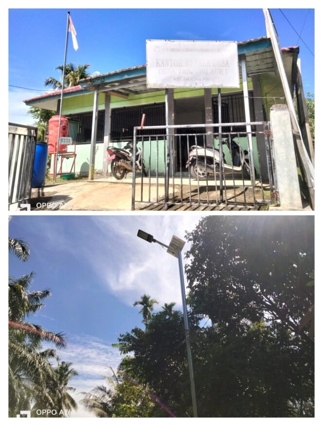 
Inspektorat Diharapkan Audit Anggaran Pengadaan Lampu Jalan Tanjung Aur 1 Kecamatan Pino Diduga Pemerintah Desa Terima Cashback