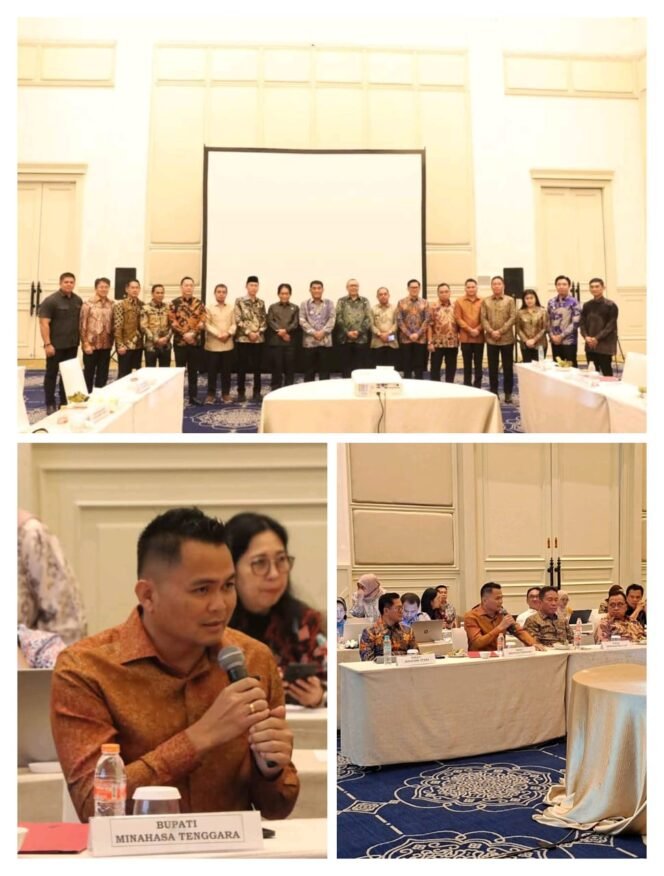 
Bupati Mitra Ronald Kandoli Hadiri Rakor Lintas Sektor Pembahasan Ranperda RTRW Provinsi Sulut