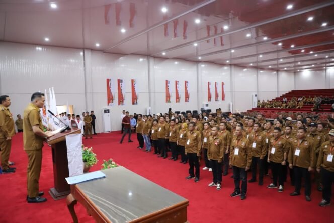 
Bupati Ronald Kandoli Kukuhkan Kepengurusan DPD Desa Bersatu Mitra
