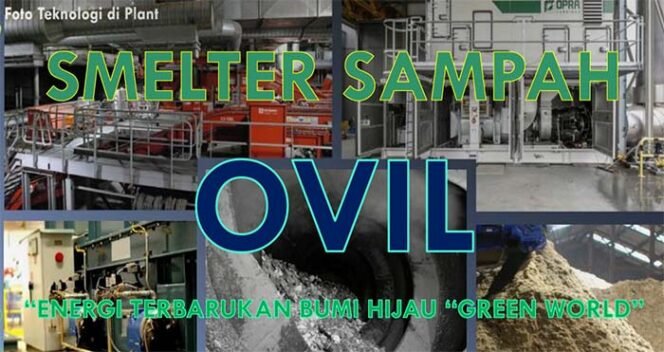 
Foto Ilustrasi Smelter Sampah OVIL