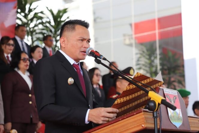 
Irup Hari Kesaktian Pancasila, Bupati Ronald Kandoli Tegaskan Pancasila Sebagai Dasar Negara dan Pandangan Hidup