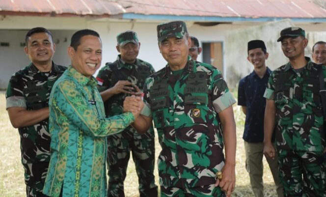 
Wali Kota Weny Gaib Dampingi Pangdam XIII/Merdeka Tinjau Gedung Ilongkow