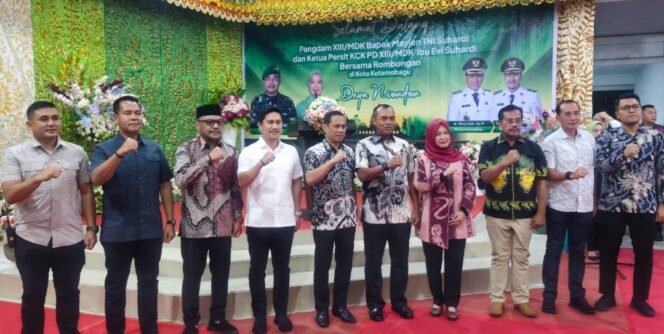 
Wali Kota Kotamobagu Weny Gaib Sambut Hangat Kunker Pangdam XIII Merdeka