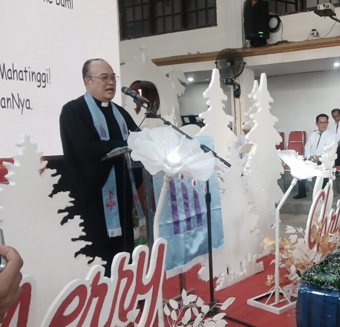 
Komisi P/KB Sinode GMIM Gelar Ibadah Natal Bersama Jemaat Torsina Tumumpa