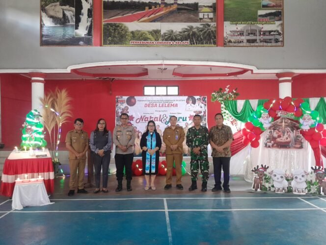 
Pemerintah Desa Lelema Gelar Ibadah Natal 2025
