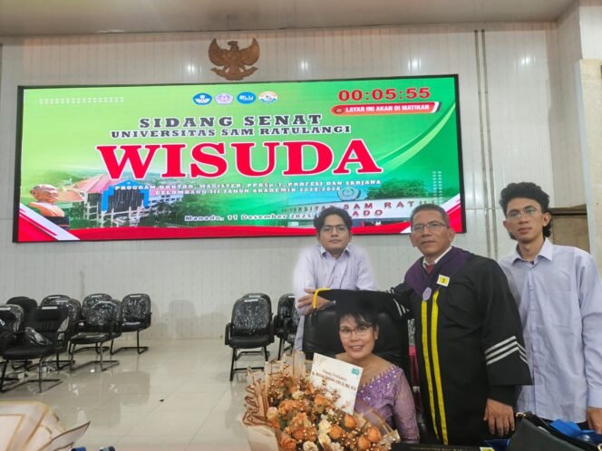 
Sekretaris PWI Sulut Merson Simbolon Wisuda Doktor dengan IPK 4.0 Penghargaan Untuk Jurnalis Terbaik