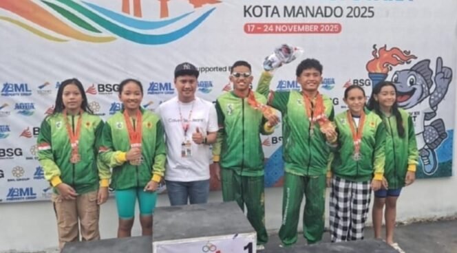 
Cabor Selam Kotamobagu Koleksi 3 Medali Emas 3 Perak dan 2 Perunggu Porprov XIII Sulut