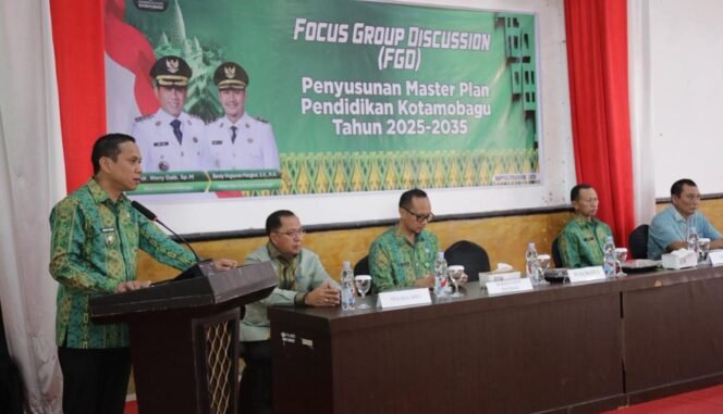 
Wali Kota Kotamobagu Buka FGD Penyusunan Master Plan Pendidikan 2025–2035