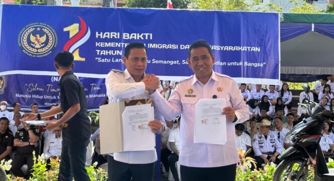 
Wali Kota dr Weny Gaib dan Bapas Manado Teken PKS Pelaksanaan Pidana Kerja Sosial bagi Anak