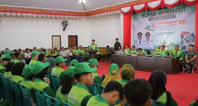 
Wali Kota Kotamobagu Berikan Bonus untuk Atlet Peraih Prestasi Porprov XII Sulut