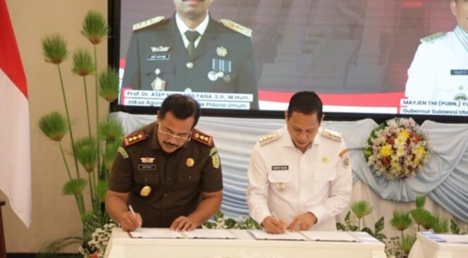 
Wali Kota Kotamobagu dan Kajari Teken Kerjasama Penerapan Pidana Kerja Sosial