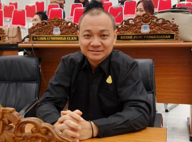 
Jems Sumendap Singgung Olly Dondokambey Rangkap Jabatan di PDIP. Reza Rumambi : Sesuai Konstitusi Organisai AD ART dan Peraturan Partai PDI Perjuangan,