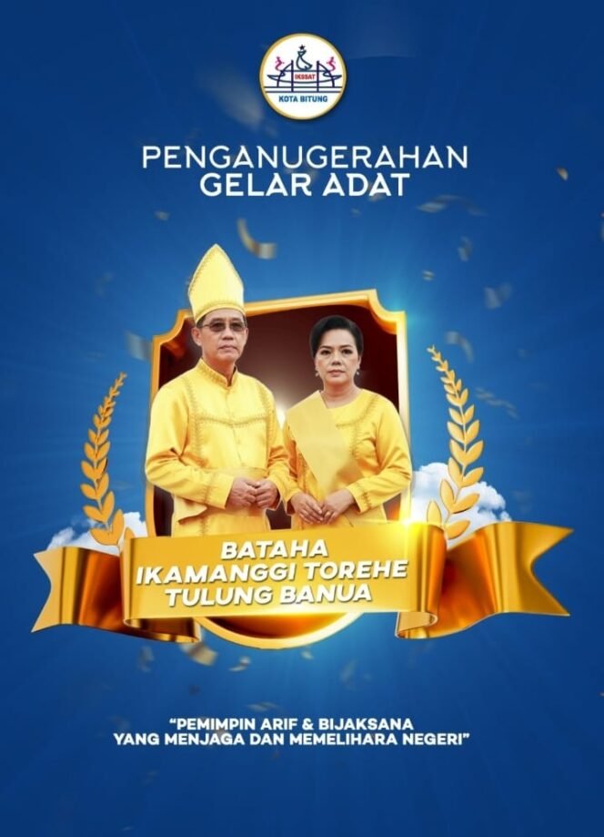 
Hengky Honandar Dianugerahi  Gelar Adat di Tulude 2026