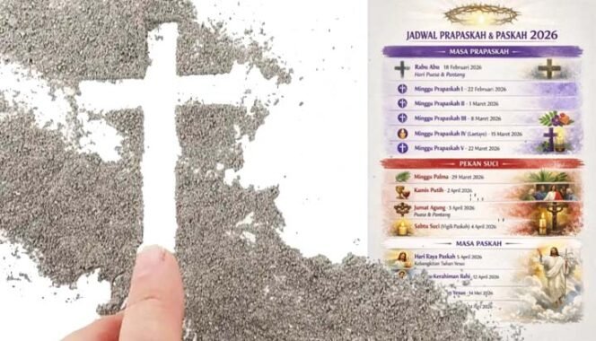 
Ribuan Umat Katholik Di Kota Manado Mengikuti Perayaan Ekaristi Rabu Abu