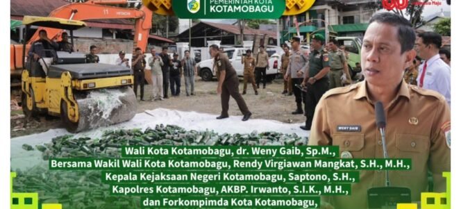 
Wali Kota Weny Gaib Hadiri Pemusnahan Barang Bukti Minol di GBB Kejari Kotamobagu