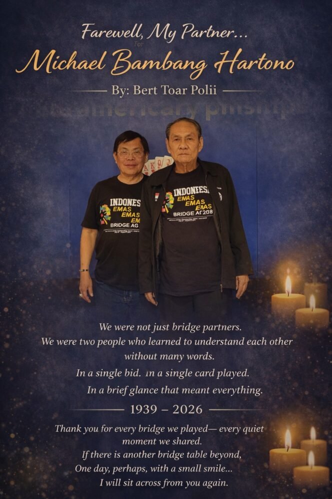 
Foto Kenangan Bert Toar Poii bersama Michael Bambang Hartono.(1st)