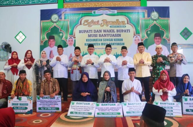 
Safari Ramadhan Pemkab Muba Hadir di Tebing Bulang Wabup Ajak Warga Bangun Daerah Bersama