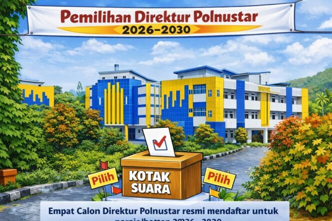 
4 Calon Direktur Polnustar Resmi Mendaftar