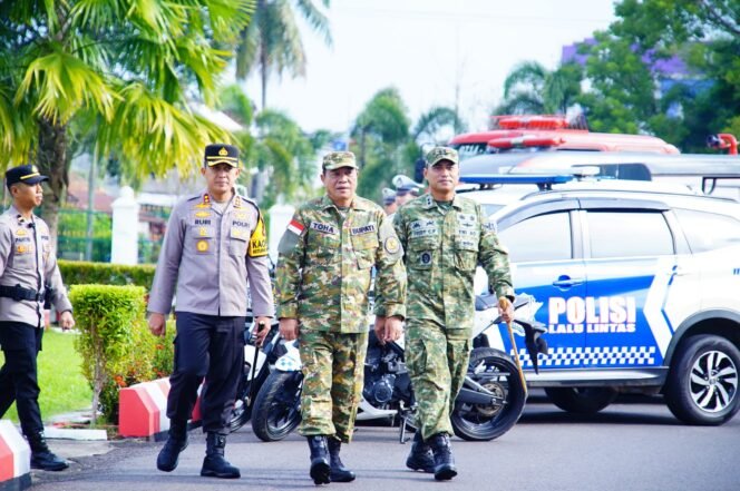
Jelang Idul Fitri,Bupati  Muba dan Forkopimda Siagakan personel  Ops Ketupat Musi 2026