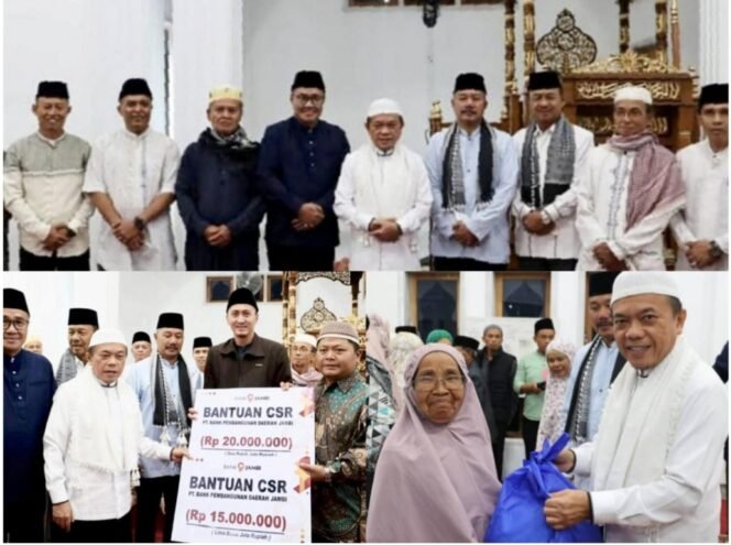 
Safari Ramadan di Gunung Raya, Gubernur Al Haris dan Bupati Monadi Serahkan Bantuan untuk Warga Lempur