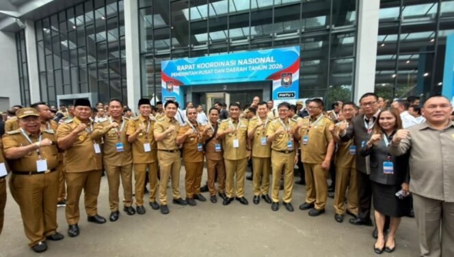 
Dukung Indonesia Emas 2045, Wali Kota Kotamobagu Hadiri Rakornas 2026