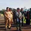 Foto : Pangdam XIII/Merdeka Mayjen TNI Mirza Agus, S.I.P., saat kunjungan kerja ke Kabupaten Kepulauan Sangihe, Selasa (14/4/2026)