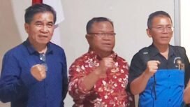 Foto : Calon Ketua DK PWI Sulut dan Calon Ketua PWI Sulut