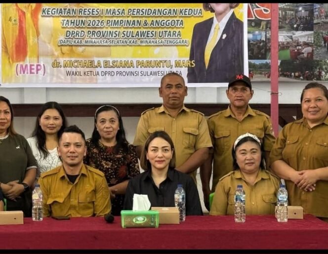 
Pimpinan dan Anggota DPRD Minahasa Selatan dan Minahasa Tenggara Gelar Reses di Daerah Pemilihan